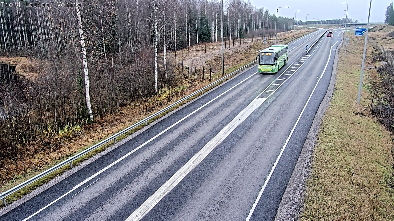 Kelikamerat Kuva Tie 4  Laukaa, Vehniä, Laukaa, Keski-Suomi