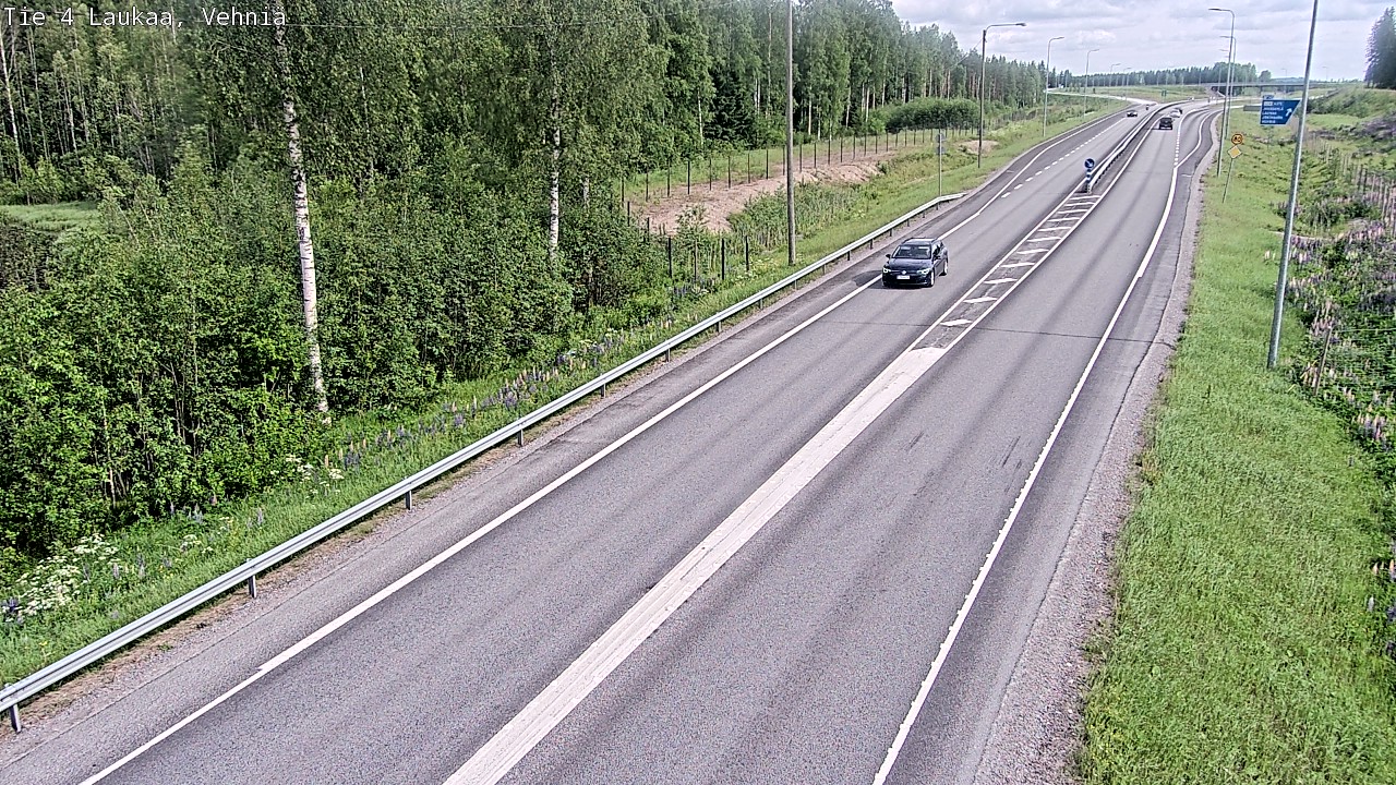Kelikamerat Kuva Tie 4  Laukaa, Vehniä, Laukaa, Keski-Suomi