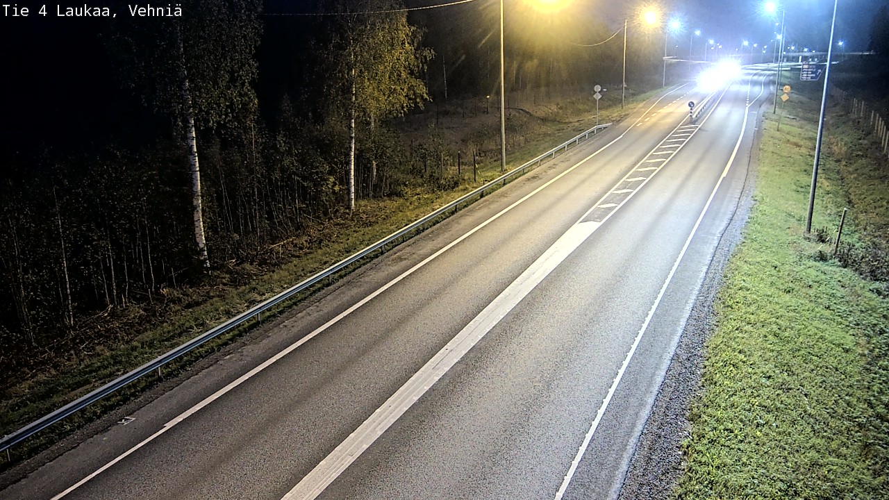 Kelikamerat Kuva Tie 4  Laukaa, Vehniä, Laukaa, Keski-Suomi
