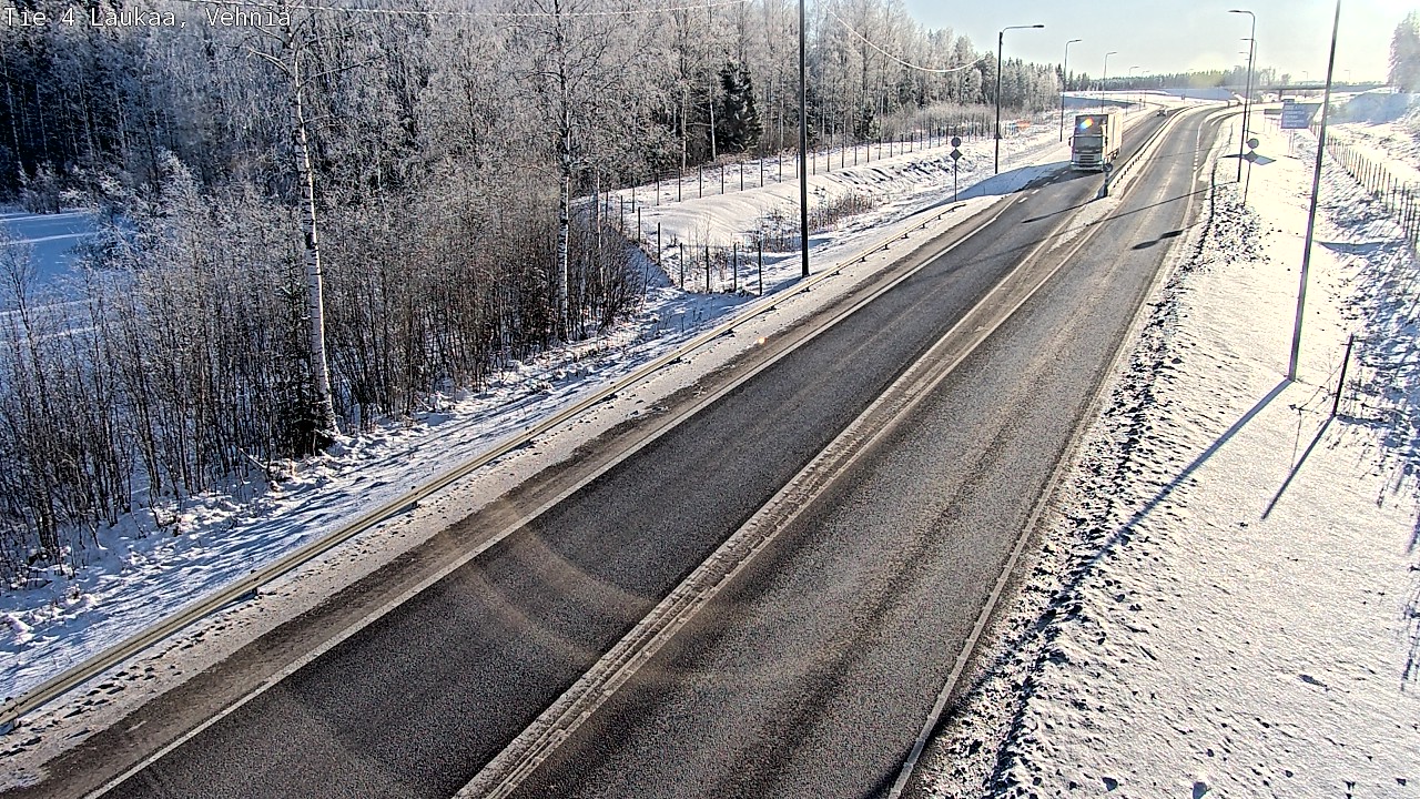 Weather Camera Image Road 4  Laukaa, Vehniä, Laukaa, Keski-Suomi
