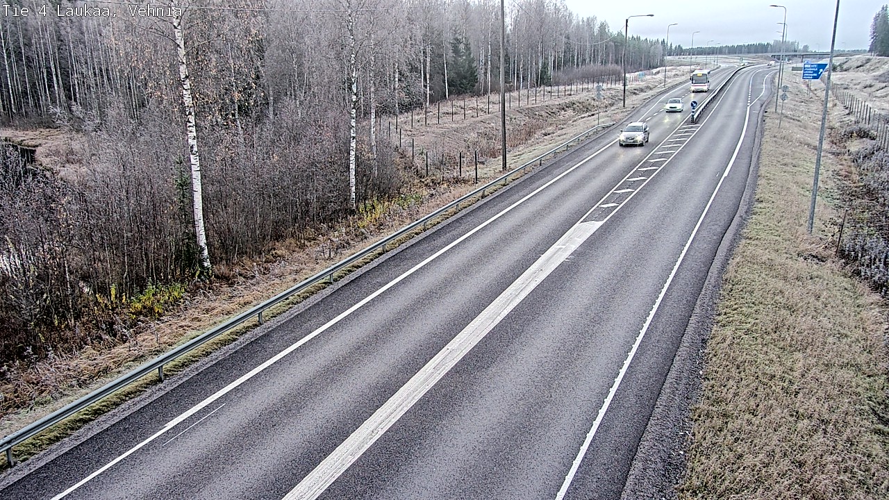 Kelikamerat Kuva Tie 4  Laukaa, Vehniä, Laukaa, Keski-Suomi