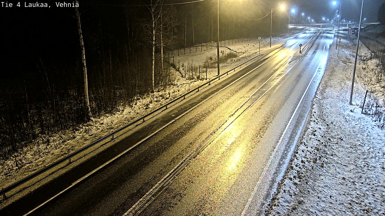 Weather Camera Image Väg 4  Laukaa, Vehniä, Laukaa, Keski-Suomi