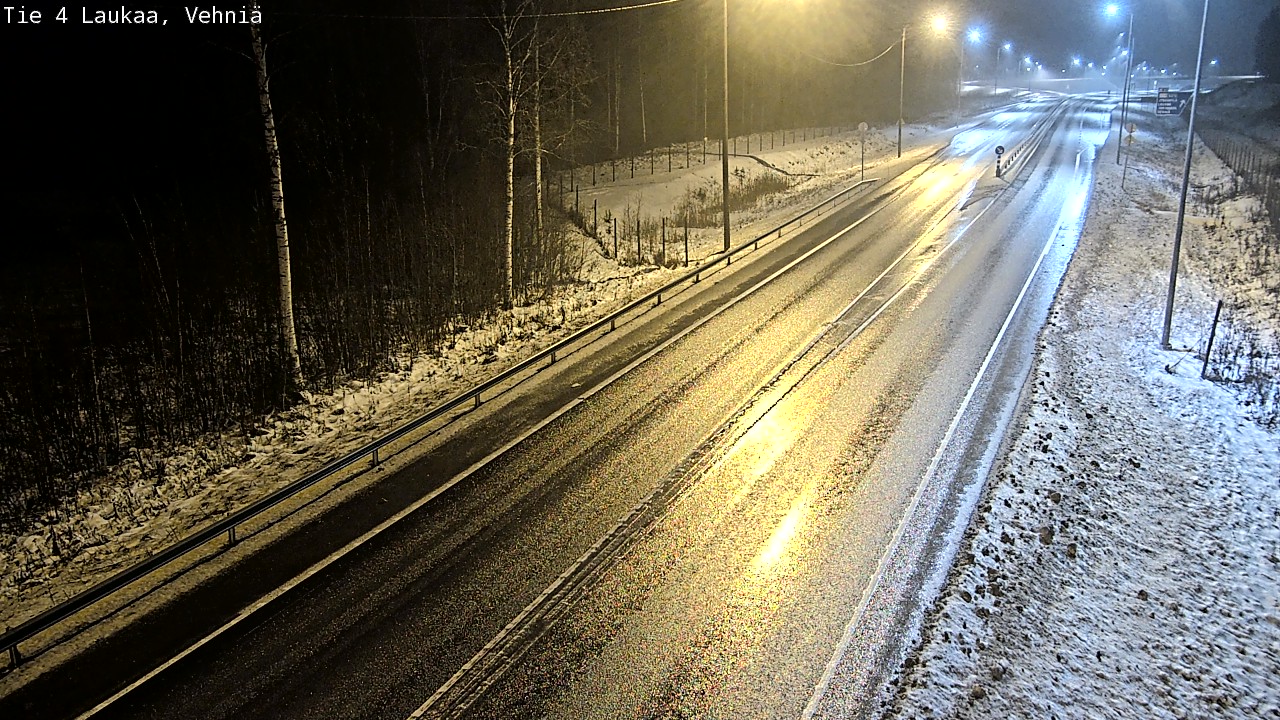 Weather Camera Image Väg 4  Laukaa, Vehniä, Laukaa, Keski-Suomi