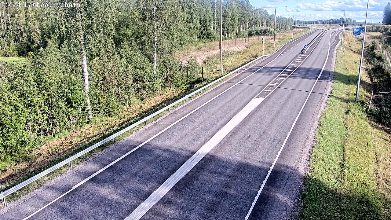 Kelikamerat Kuva Tie 4  Laukaa, Vehniä, Laukaa, Keski-Suomi