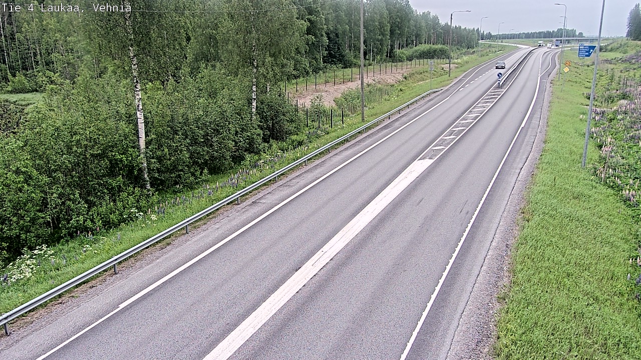 Kelikamerat Kuva Tie 4  Laukaa, Vehniä, Laukaa, Keski-Suomi