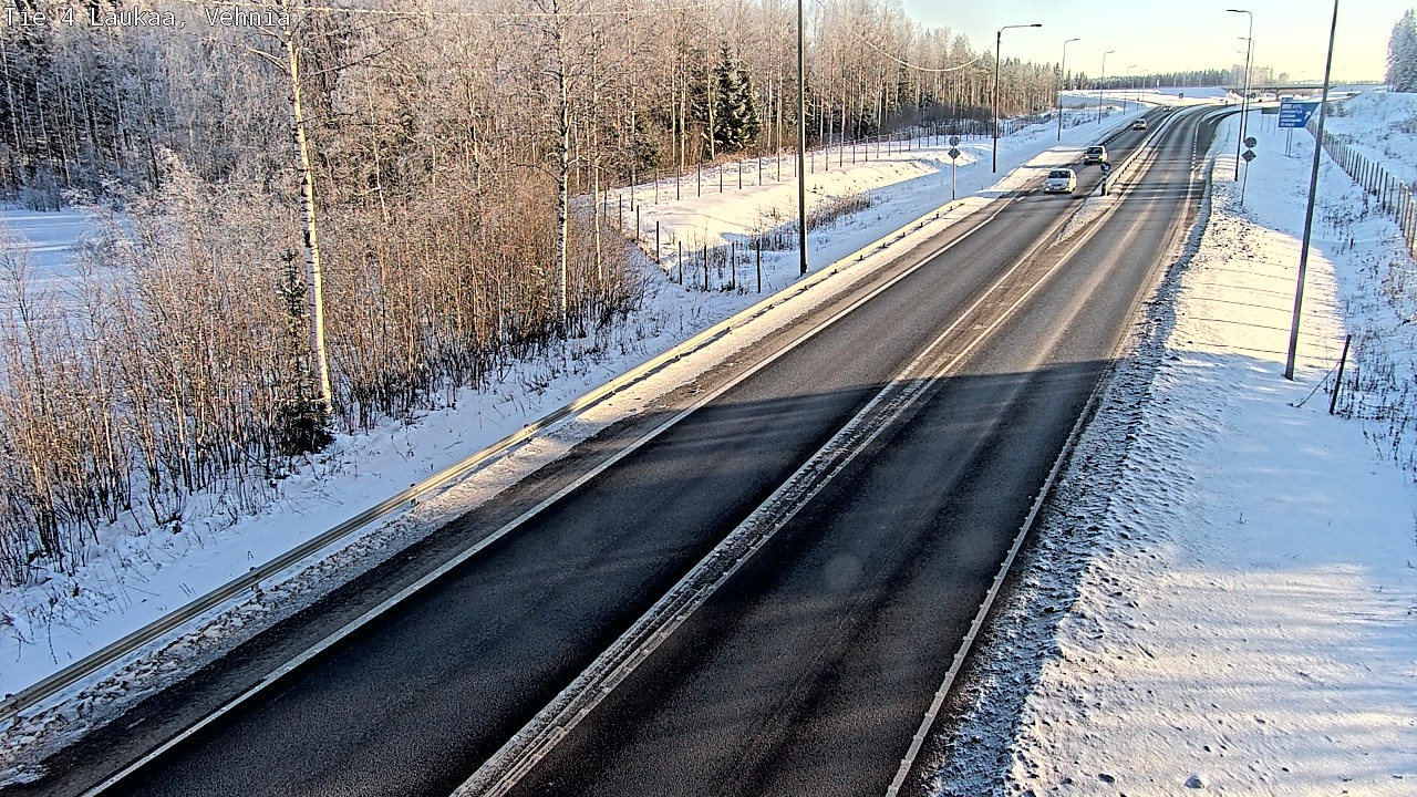 Weather Camera Image Road 4  Laukaa, Vehniä, Laukaa, Keski-Suomi