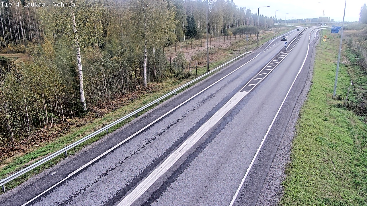 Kelikamerat Kuva Tie 4  Laukaa, Vehniä, Laukaa, Keski-Suomi