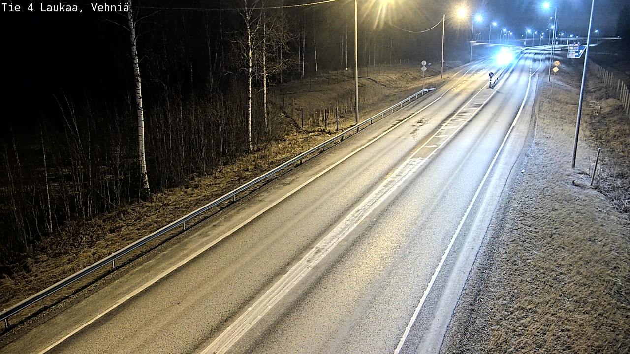 Weather Camera Image Väg 4  Laukaa, Vehniä, Laukaa, Keski-Suomi