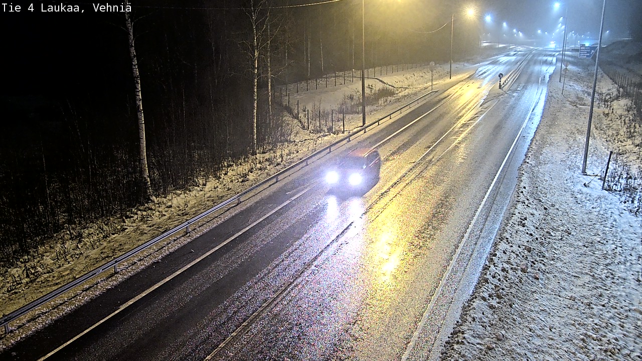 Weather Camera Image Väg 4  Laukaa, Vehniä, Laukaa, Keski-Suomi