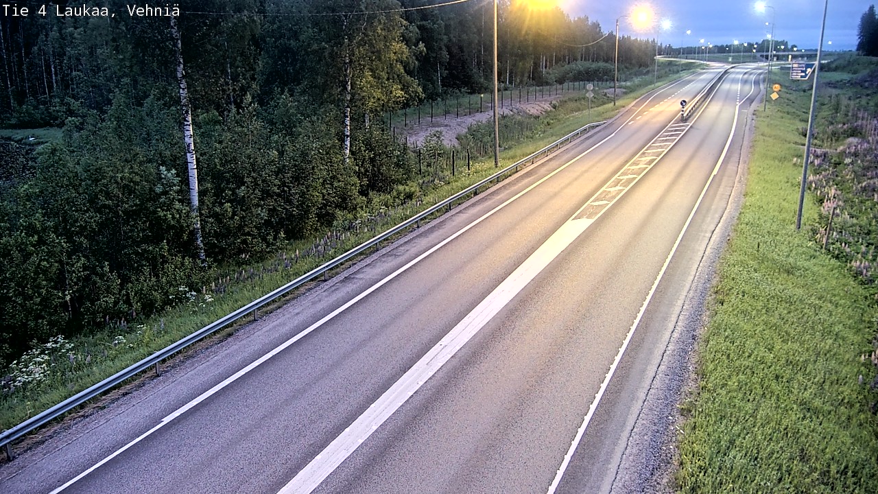 Kelikamerat Kuva Tie 4  Laukaa, Vehniä, Laukaa, Keski-Suomi
