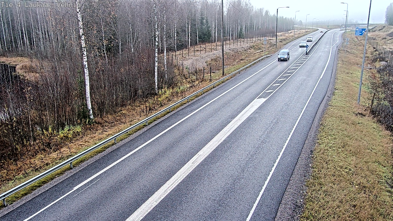 Kelikamerat Kuva Tie 4  Laukaa, Vehniä, Laukaa, Keski-Suomi