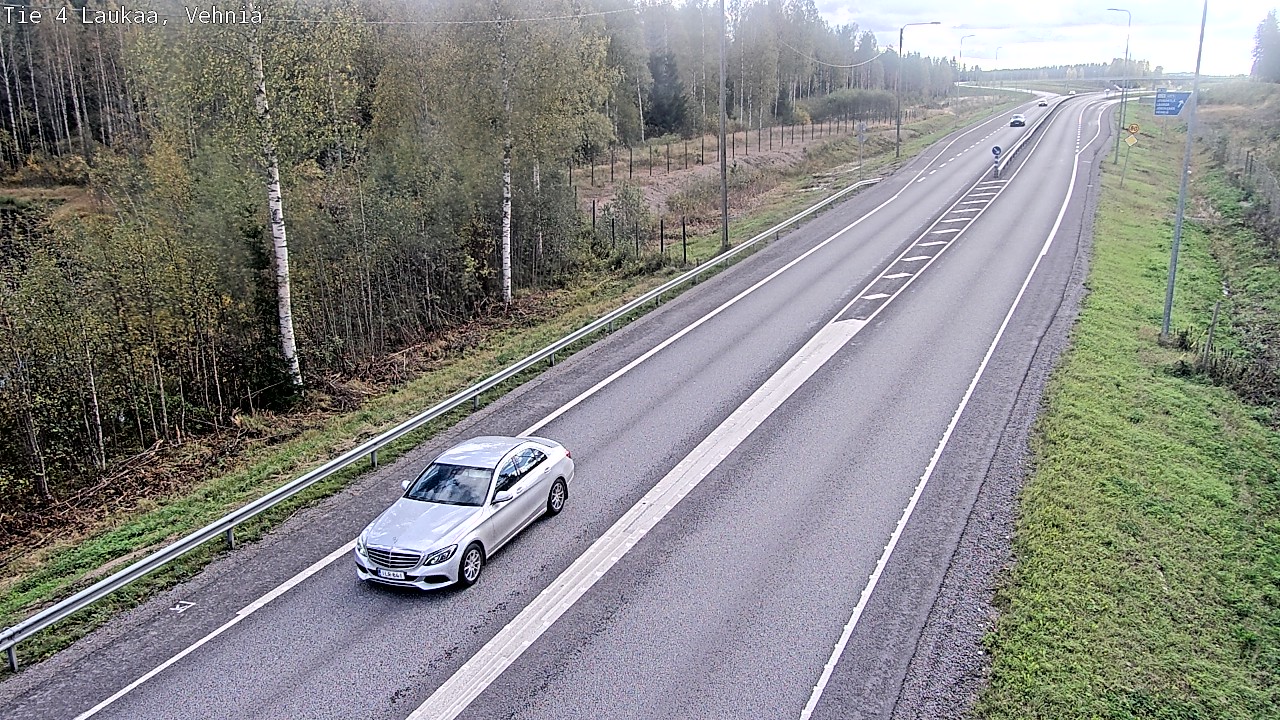 Kelikamerat Kuva Tie 4  Laukaa, Vehniä, Laukaa, Keski-Suomi