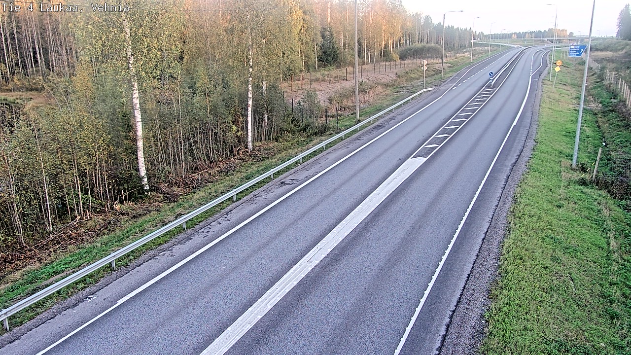 Kelikamerat Kuva Tie 4  Laukaa, Vehniä, Laukaa, Keski-Suomi