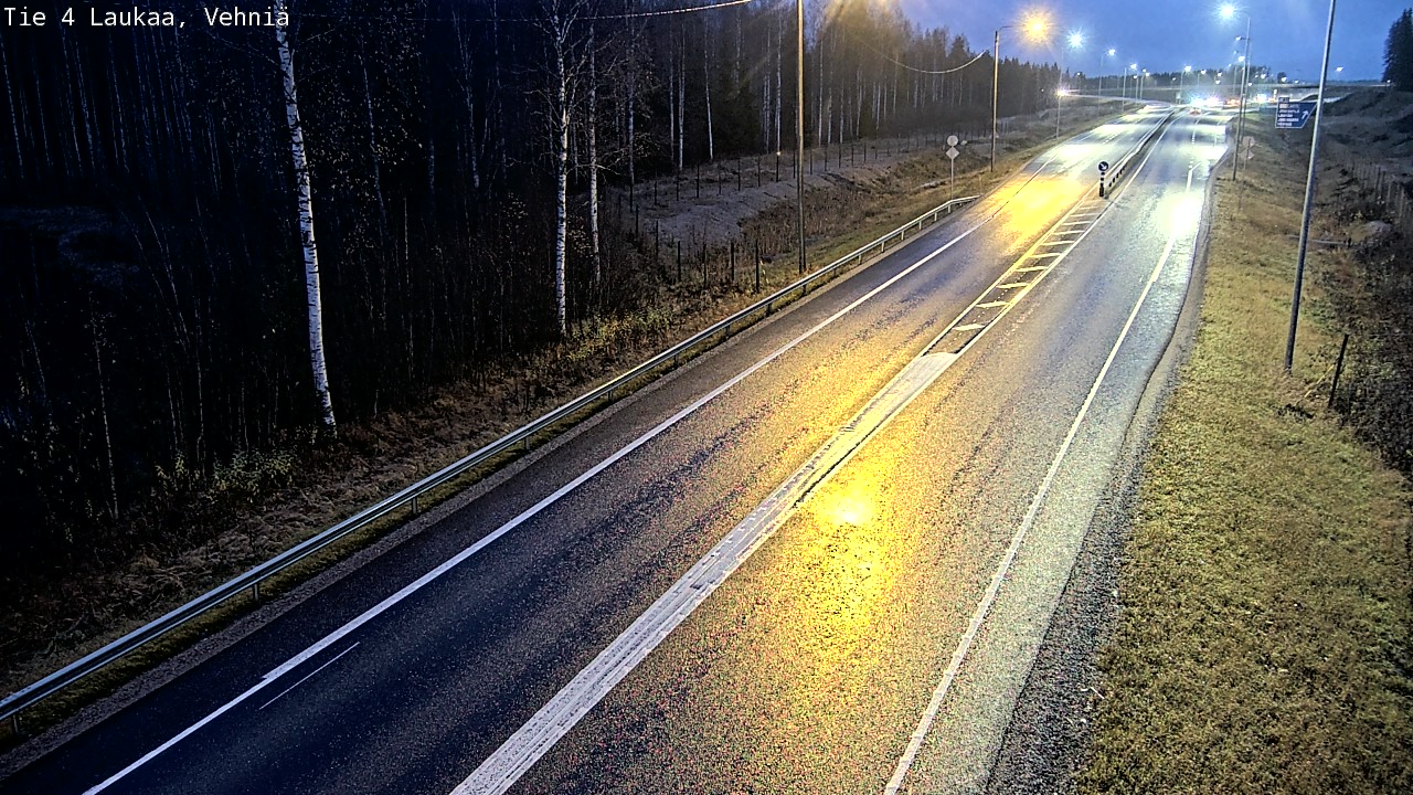 Kelikamerat Kuva Tie 4  Laukaa, Vehniä, Laukaa, Keski-Suomi
