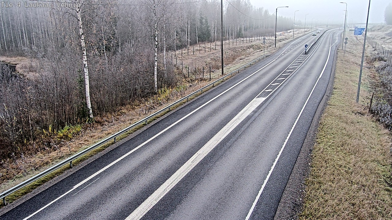 Kelikamerat Kuva Tie 4  Laukaa, Vehniä, Laukaa, Keski-Suomi