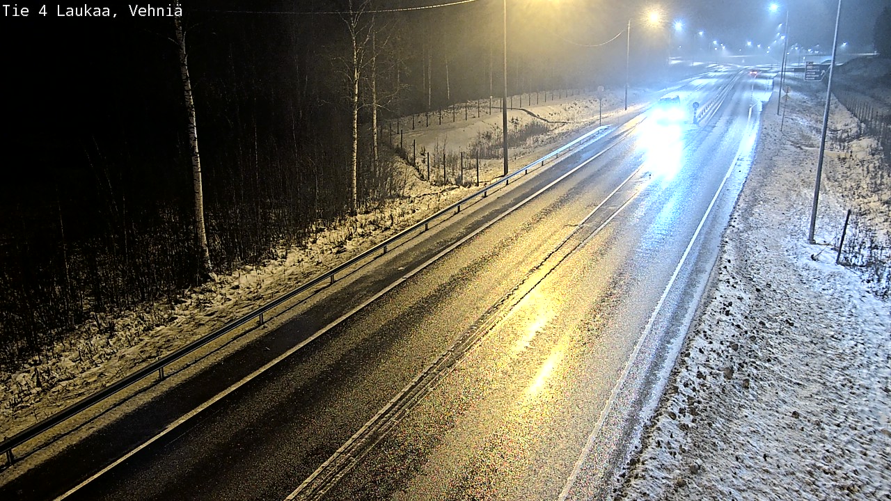 Weather Camera Image Väg 4  Laukaa, Vehniä, Laukaa, Keski-Suomi
