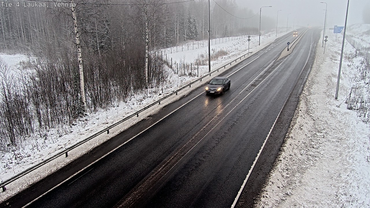 Kelikamerat Kuva Tie 4  Laukaa, Vehniä, Laukaa, Keski-Suomi