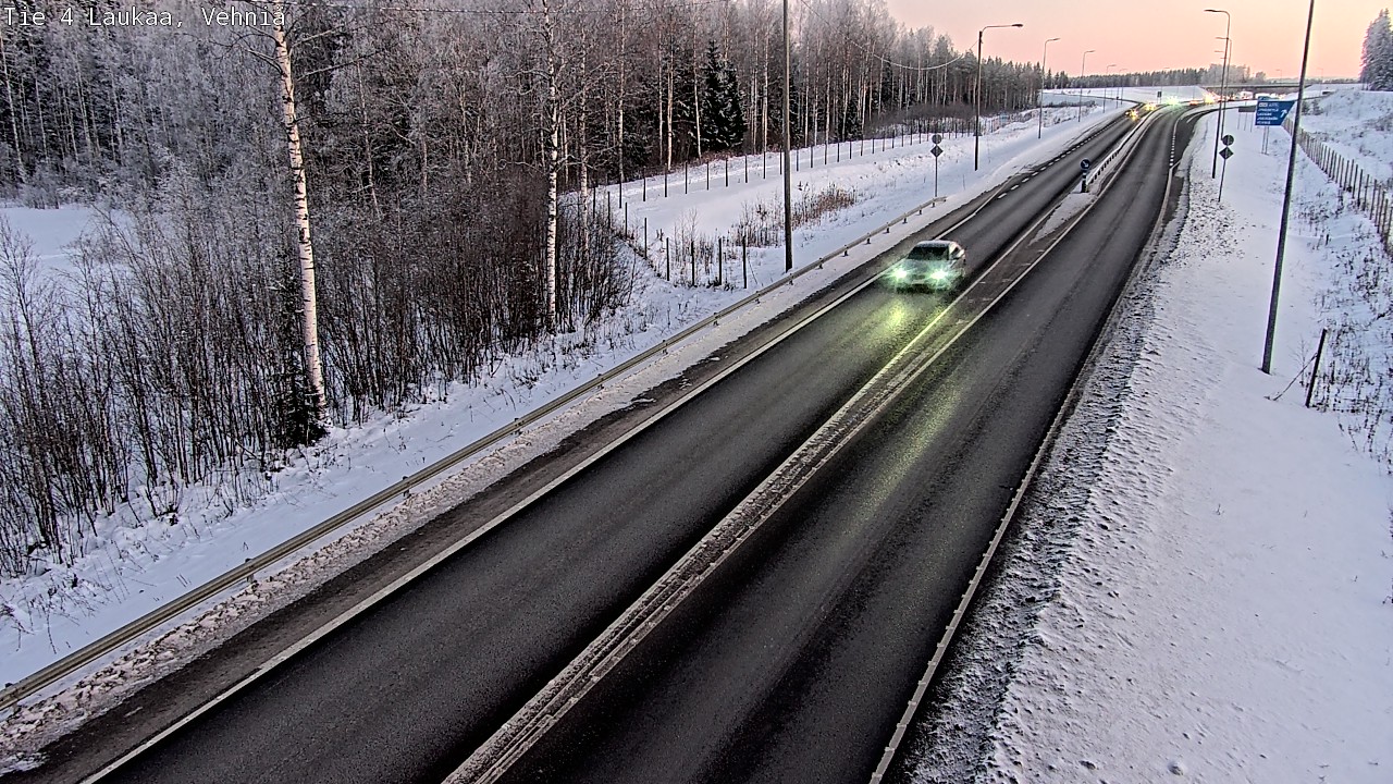 Kelikamerat Kuva Tie 4  Laukaa, Vehniä, Laukaa, Keski-Suomi