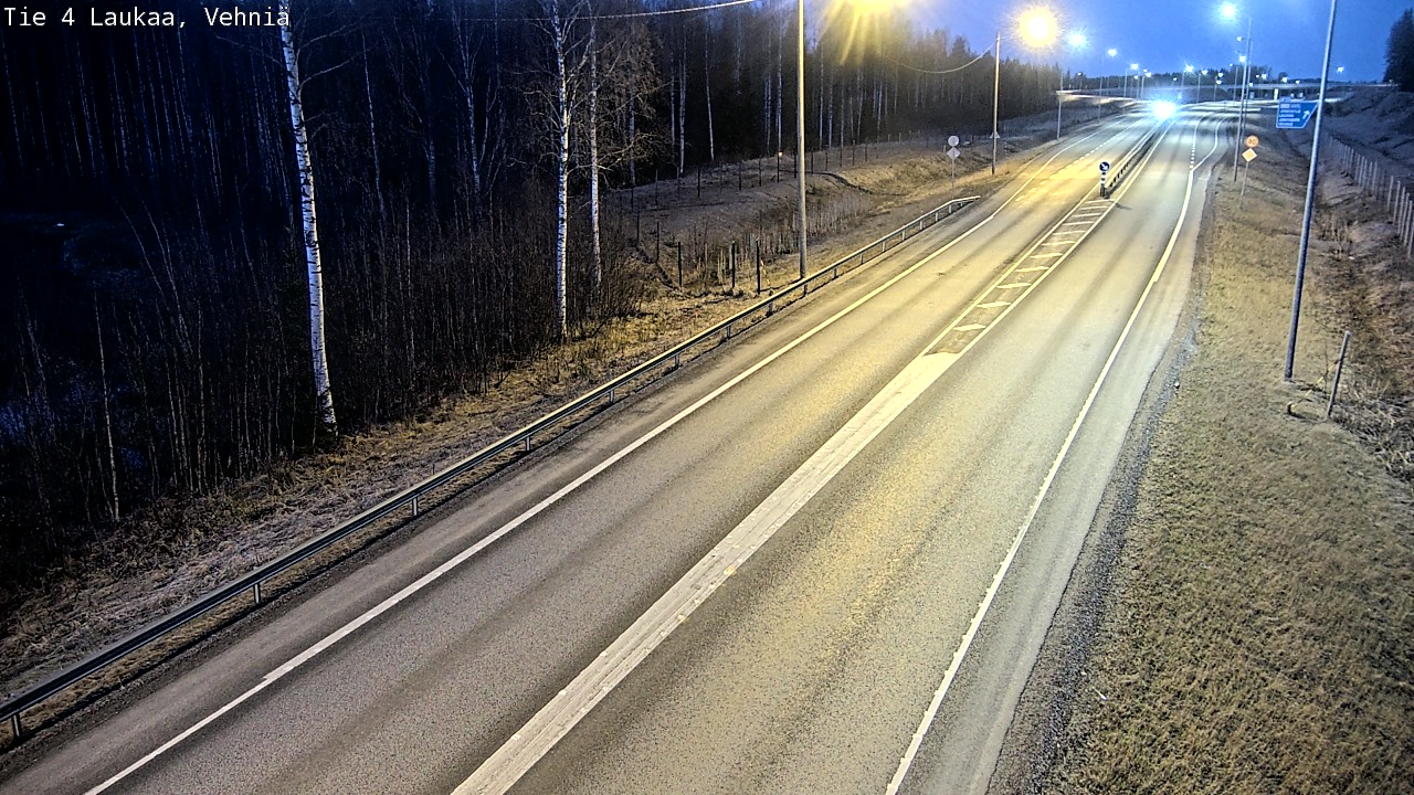 Weather Camera Image Väg 4  Laukaa, Vehniä, Laukaa, Keski-Suomi
