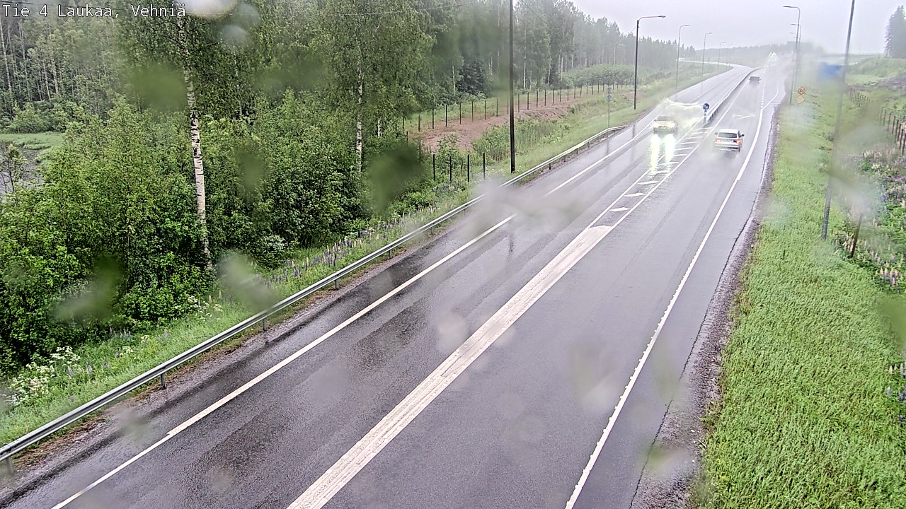 Kelikamerat Kuva Tie 4  Laukaa, Vehniä, Laukaa, Keski-Suomi