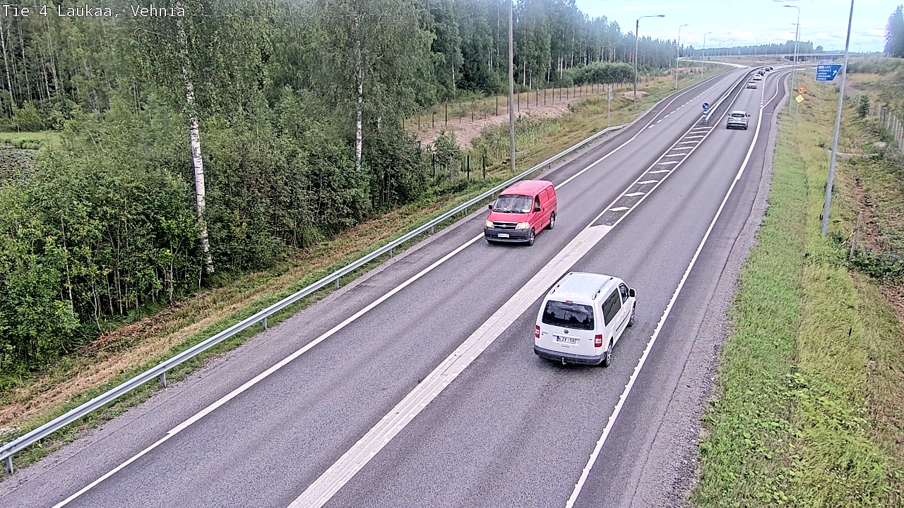 Kelikamerat Kuva Tie 4  Laukaa, Vehniä, Laukaa, Keski-Suomi