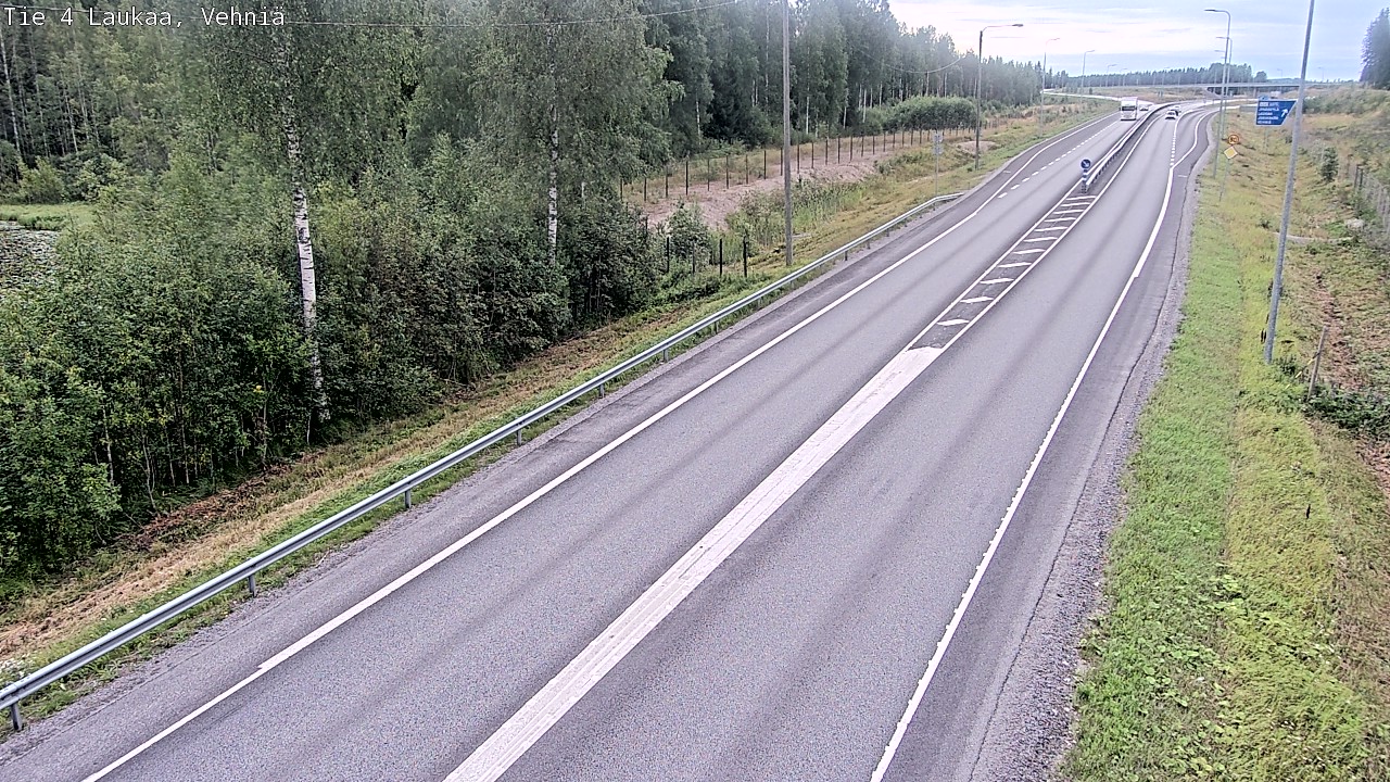 Weather Camera Image Road 4  Laukaa, Vehniä, Laukaa, Keski-Suomi