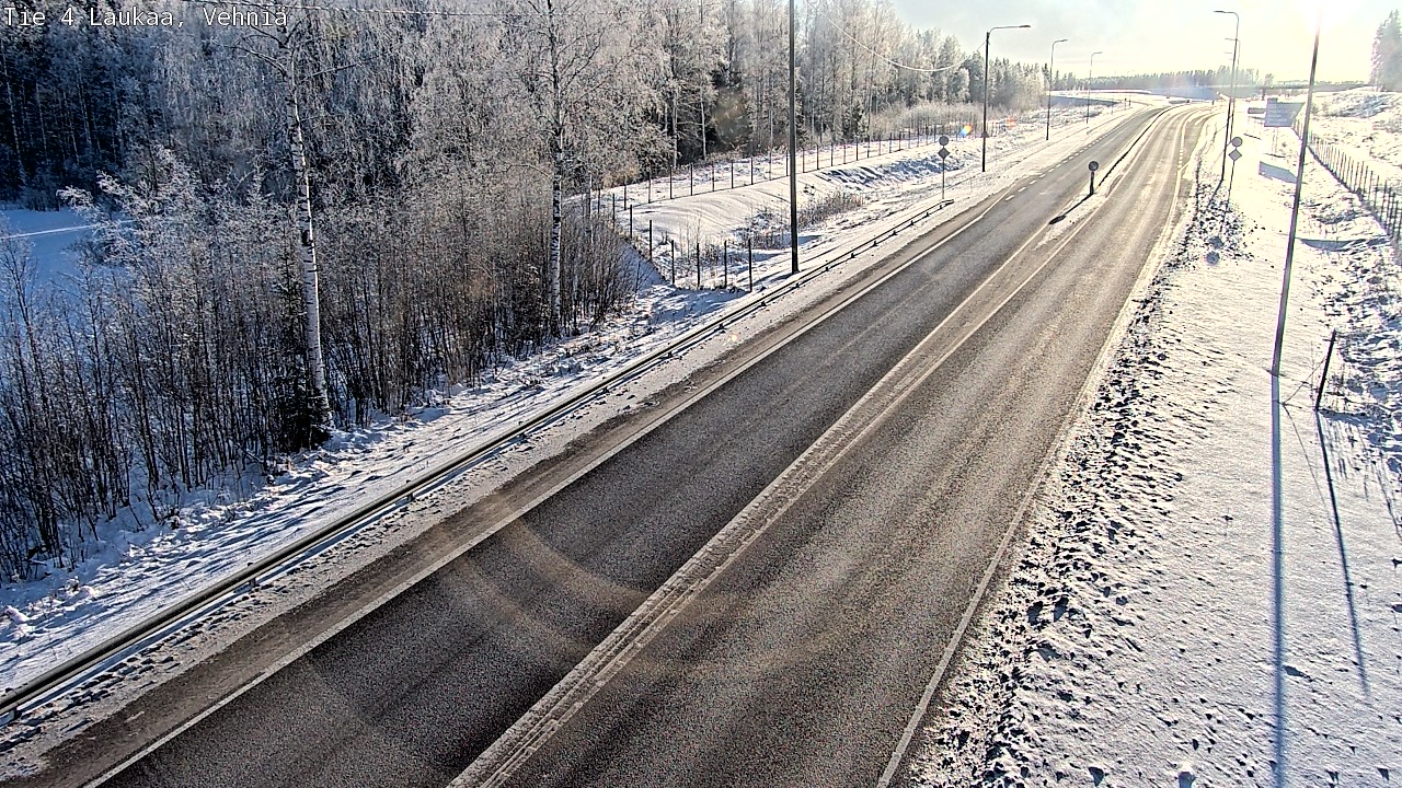 Weather Camera Image Road 4  Laukaa, Vehniä, Laukaa, Keski-Suomi