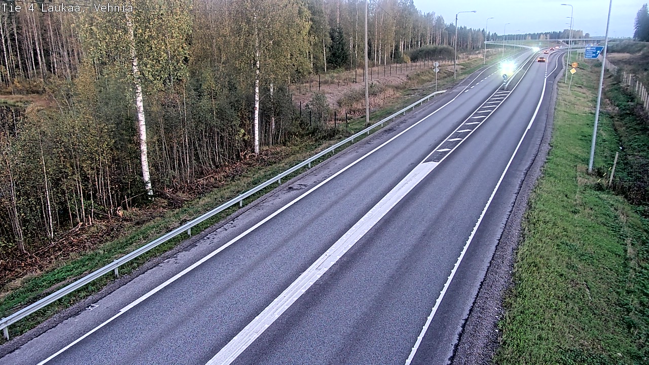 Kelikamerat Kuva Tie 4  Laukaa, Vehniä, Laukaa, Keski-Suomi
