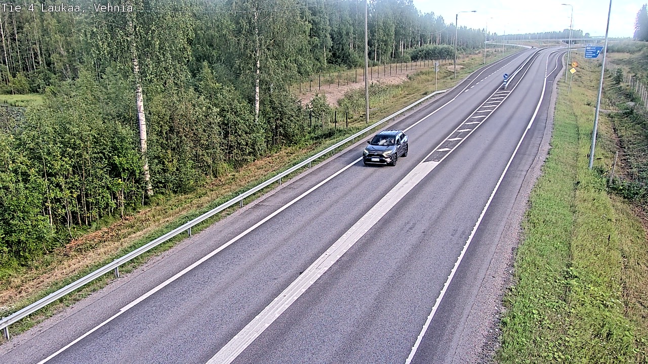 Kelikamerat Kuva Tie 4  Laukaa, Vehniä, Laukaa, Keski-Suomi