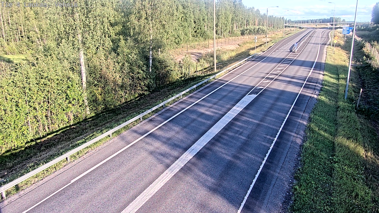 Kelikamerat Kuva Tie 4  Laukaa, Vehniä, Laukaa, Keski-Suomi