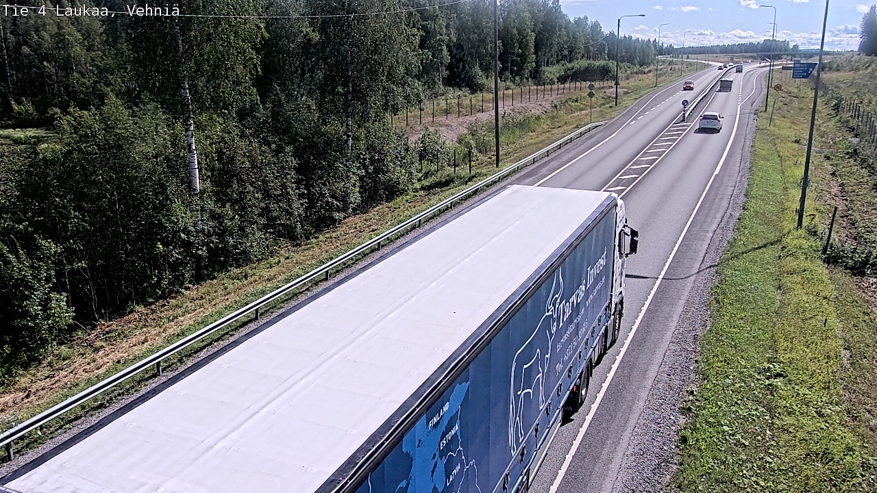 Kelikamerat Kuva Tie 4  Laukaa, Vehniä, Laukaa, Keski-Suomi