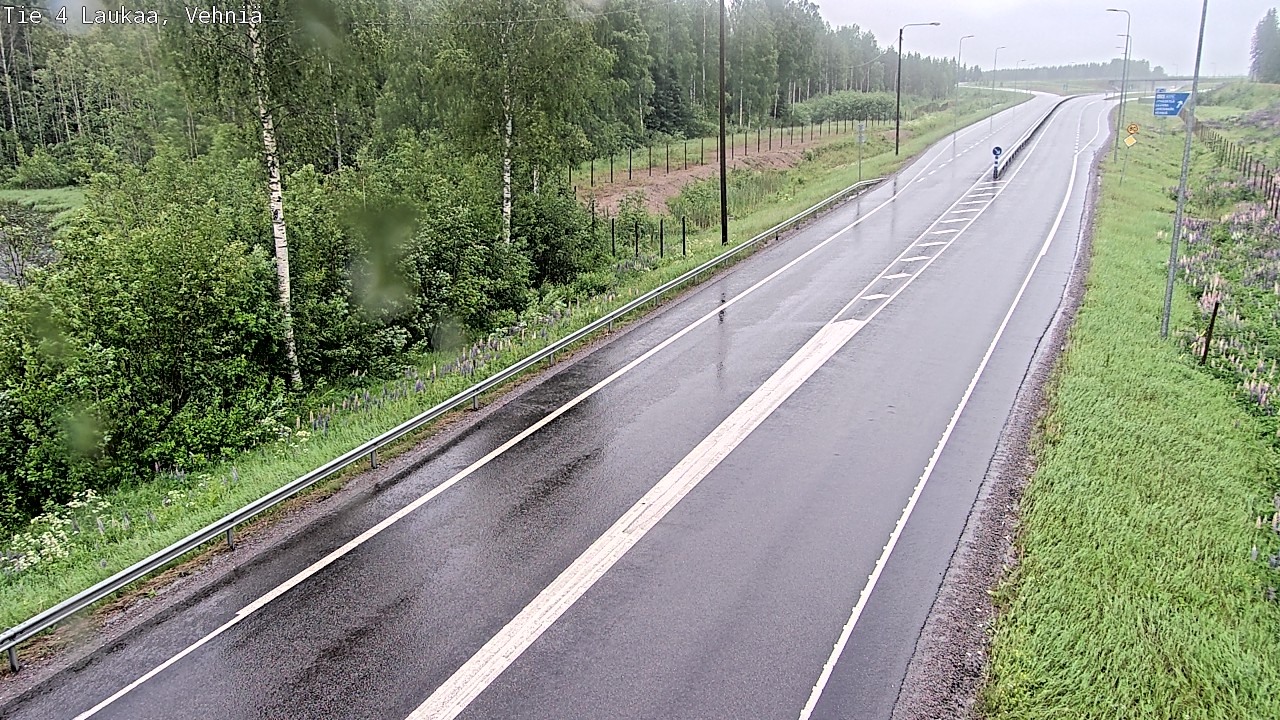 Kelikamerat Kuva Tie 4  Laukaa, Vehniä, Laukaa, Keski-Suomi