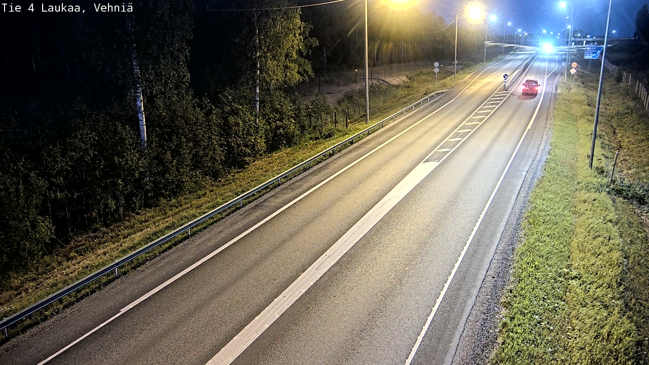 Kelikamerat Kuva Tie 4  Laukaa, Vehniä, Laukaa, Keski-Suomi