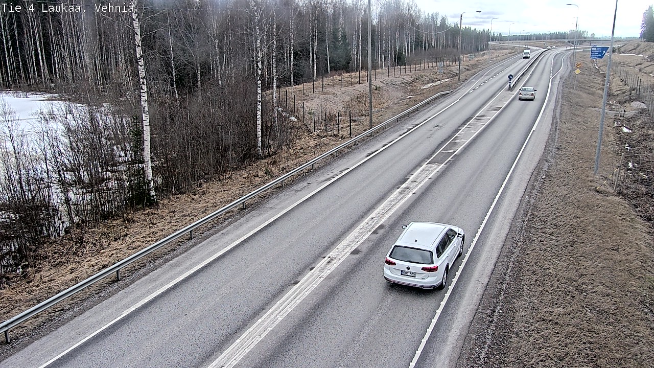 Weather Camera Image Väg 4  Laukaa, Vehniä, Laukaa, Keski-Suomi