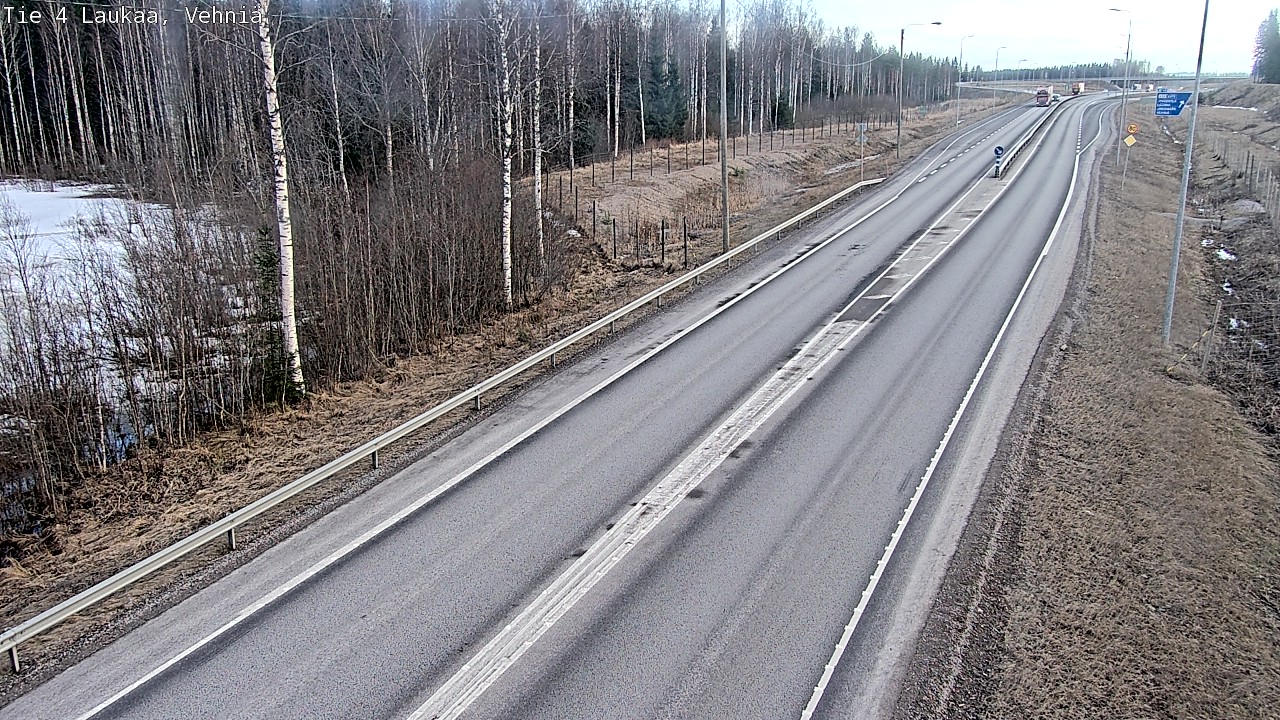 Weather Camera Image Väg 4  Laukaa, Vehniä, Laukaa, Keski-Suomi