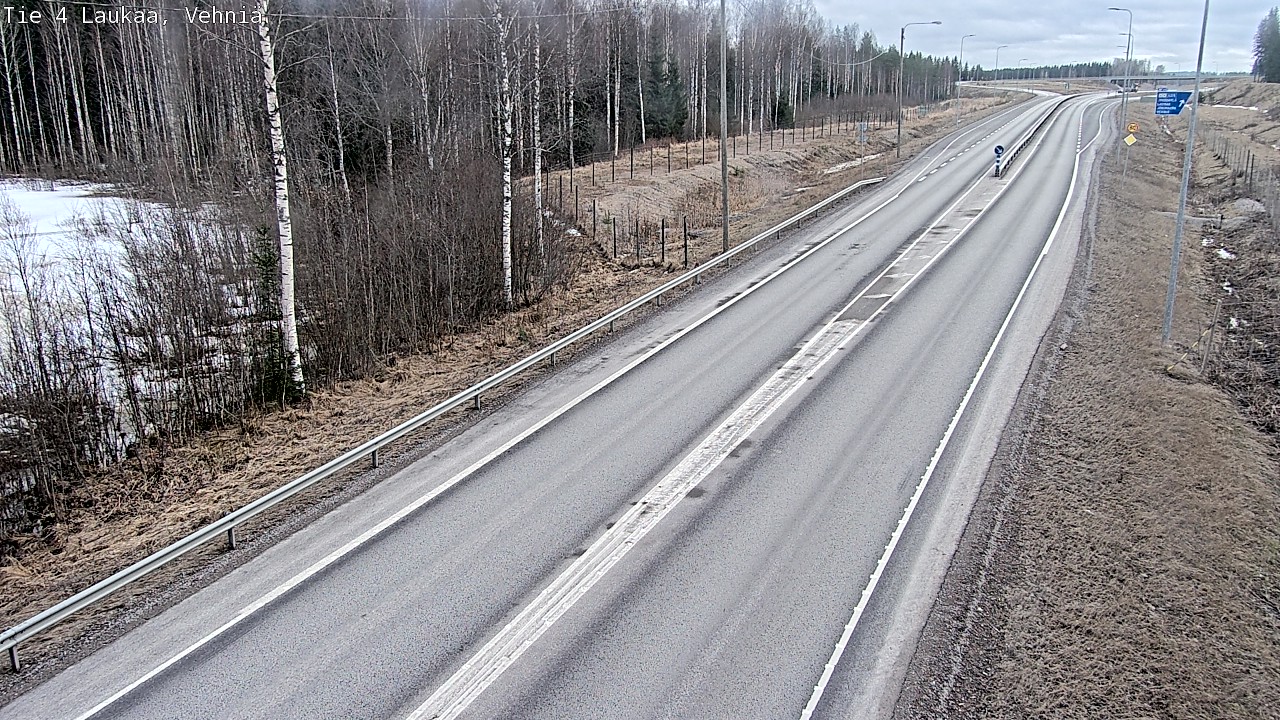 Weather Camera Image Väg 4  Laukaa, Vehniä, Laukaa, Keski-Suomi