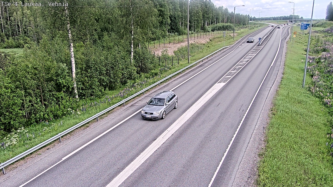 Kelikamerat Kuva Tie 4  Laukaa, Vehniä, Laukaa, Keski-Suomi