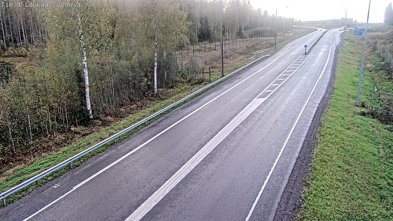 Kelikamerat Kuva Tie 4  Laukaa, Vehniä, Laukaa, Keski-Suomi