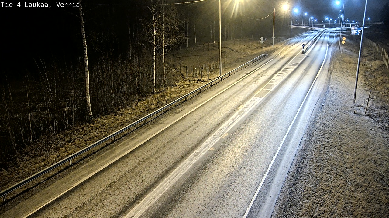 Weather Camera Image Väg 4  Laukaa, Vehniä, Laukaa, Keski-Suomi