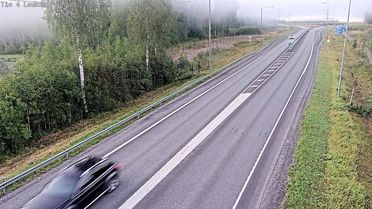 Weather Camera Image Road 4 Laukaa, Vehniä, Laukaa, Keski-Suomi