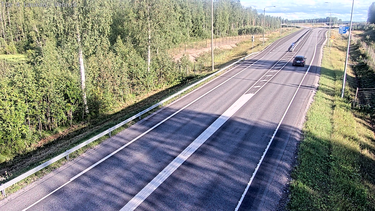Kelikamerat Kuva Tie 4  Laukaa, Vehniä, Laukaa, Keski-Suomi