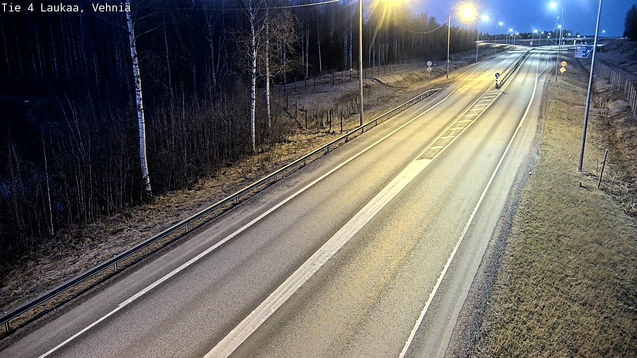 Weather Camera Image Road 4  Laukaa, Vehniä, Laukaa, Keski-Suomi