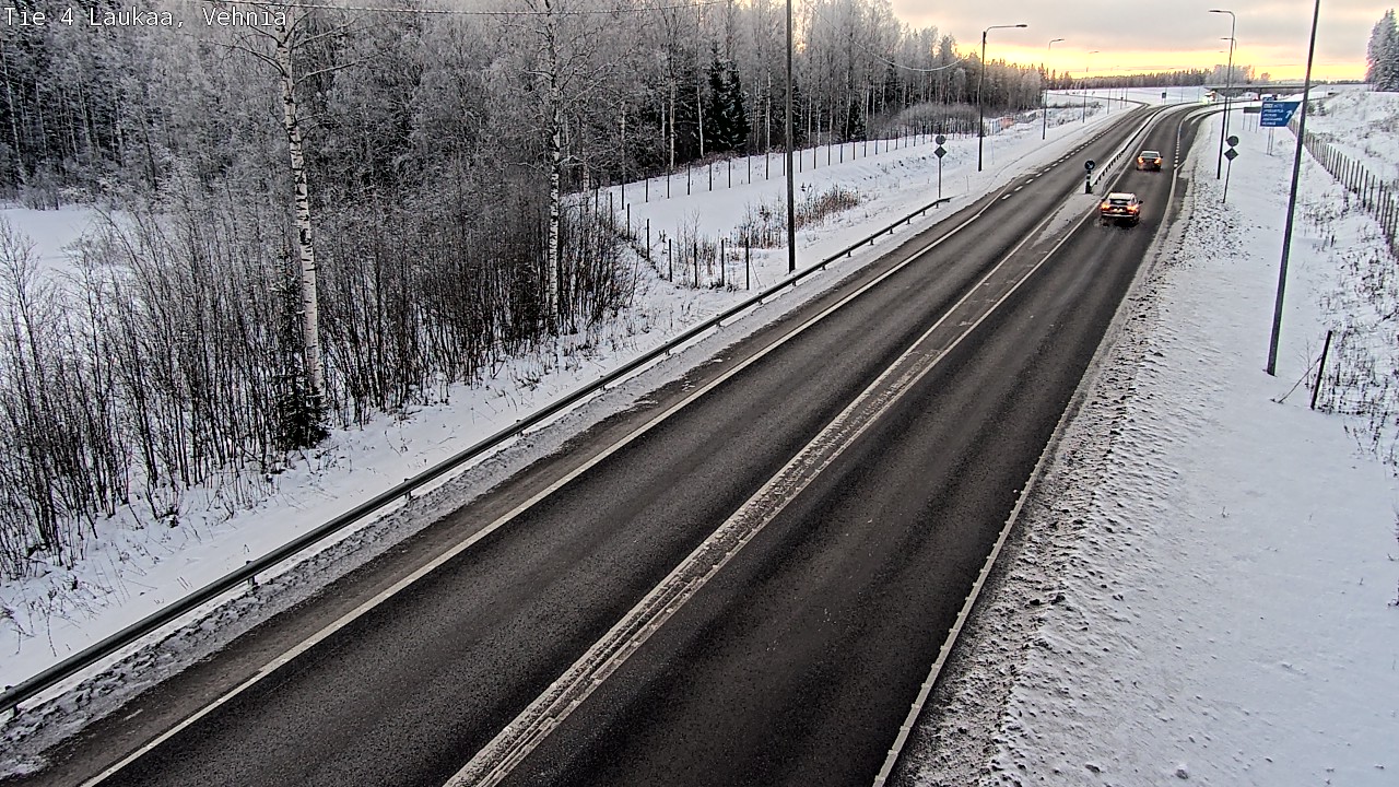 Kelikamerat Kuva Tie 4  Laukaa, Vehniä, Laukaa, Keski-Suomi