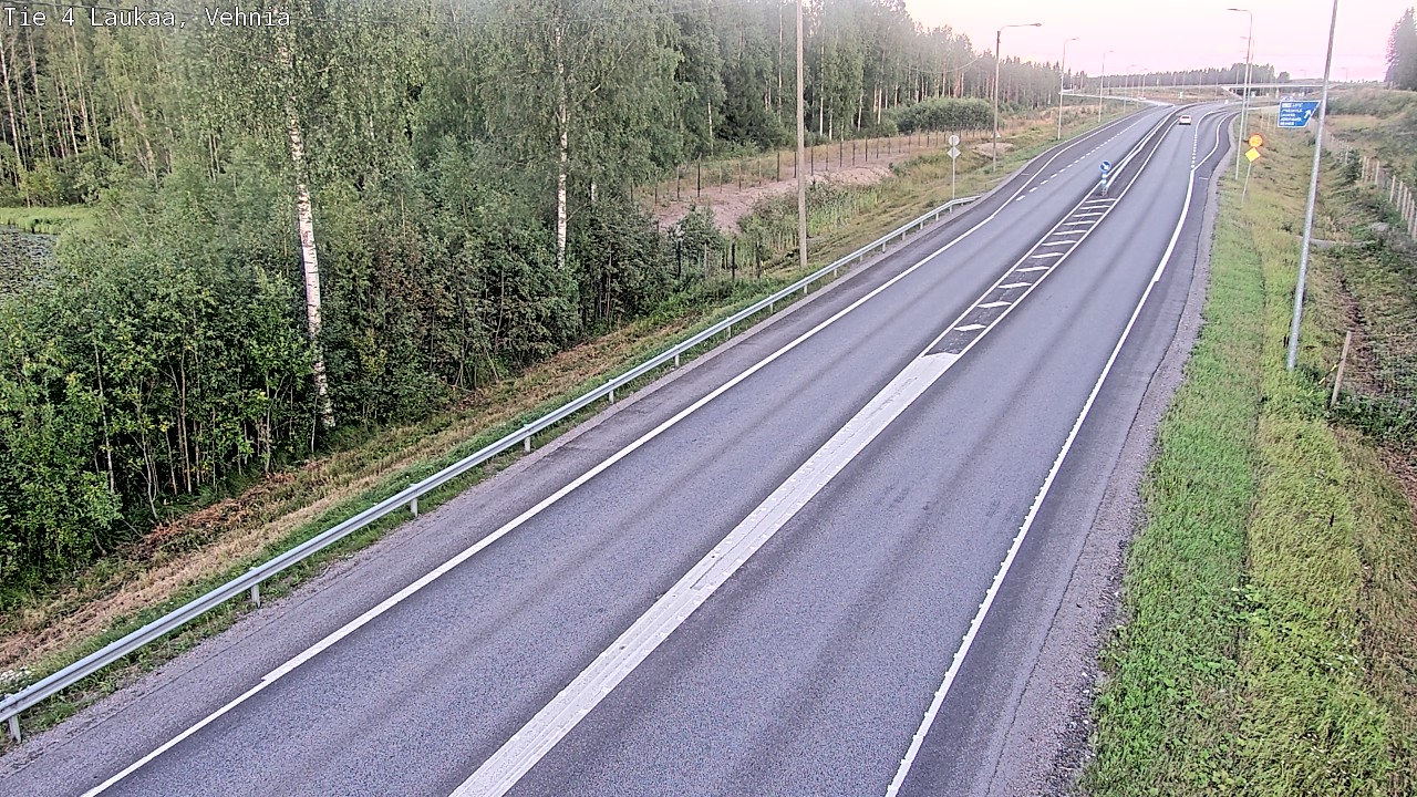 Kelikamerat Kuva Tie 4  Laukaa, Vehniä, Laukaa, Keski-Suomi