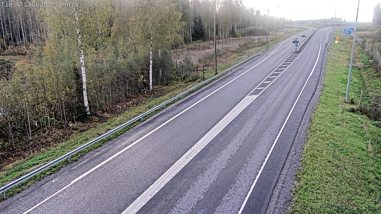 Kelikamerat Kuva Tie 4  Laukaa, Vehniä, Laukaa, Keski-Suomi