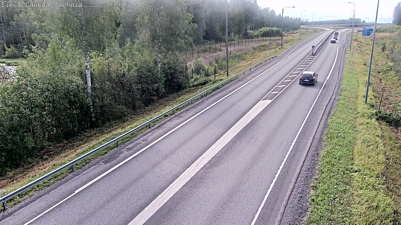 Kelikamerat Kuva Tie 4  Laukaa, Vehniä, Laukaa, Keski-Suomi