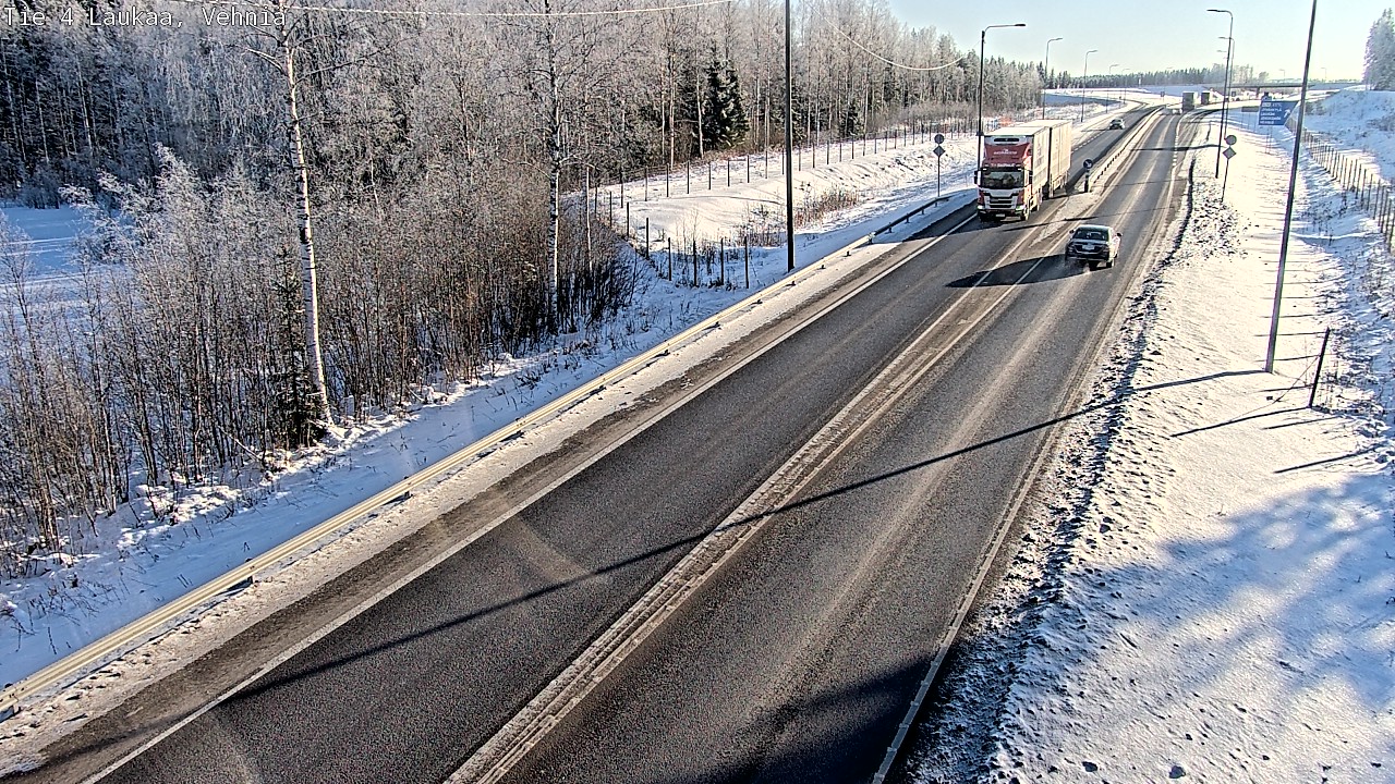 Weather Camera Image Road 4  Laukaa, Vehniä, Laukaa, Keski-Suomi