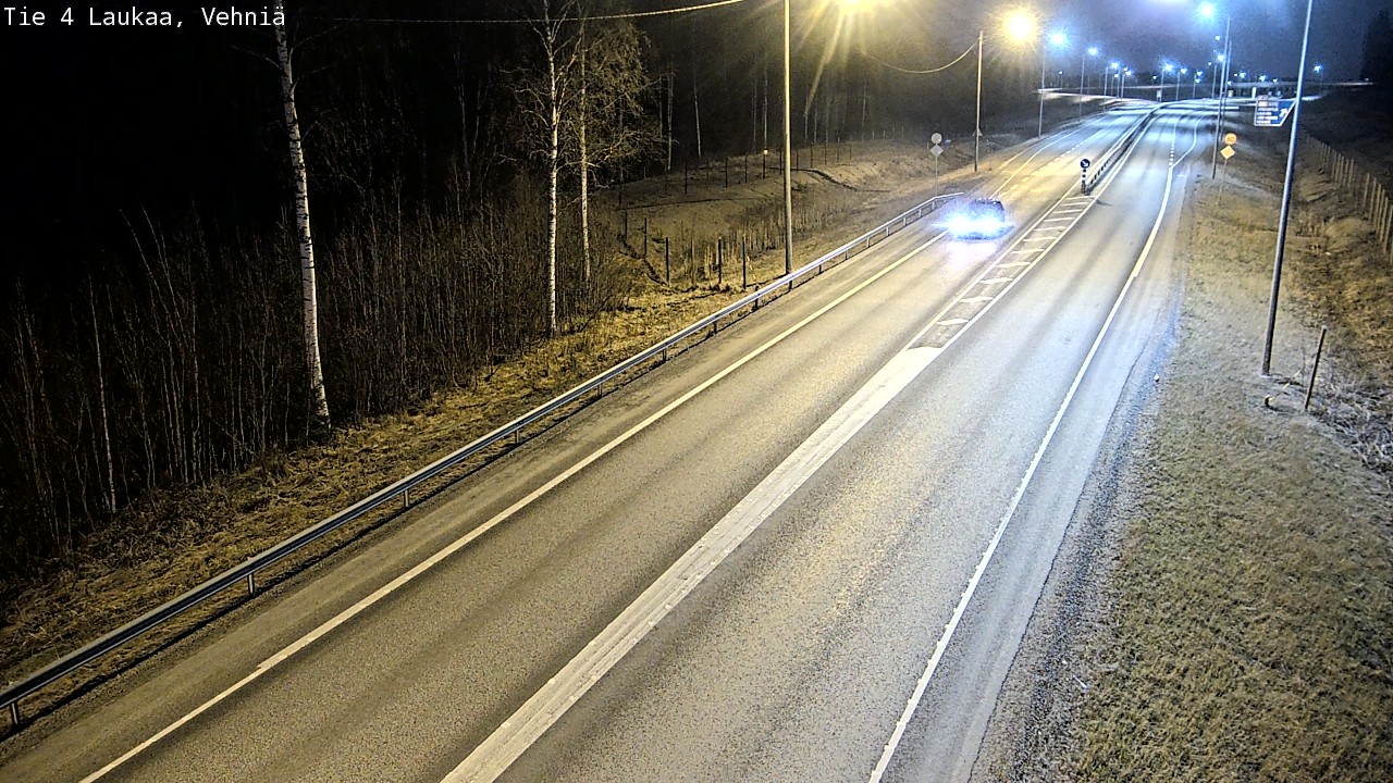 Weather Camera Image Väg 4  Laukaa, Vehniä, Laukaa, Keski-Suomi