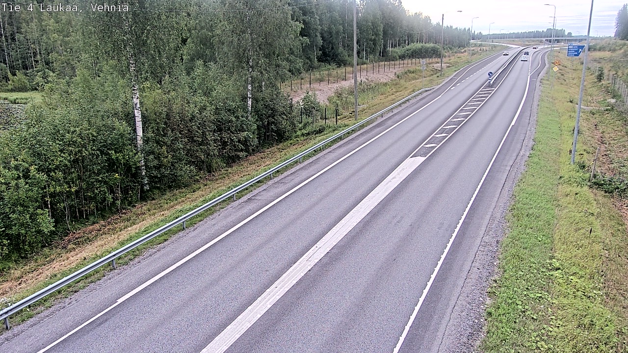 Weather Camera Image Road 4  Laukaa, Vehniä, Laukaa, Keski-Suomi