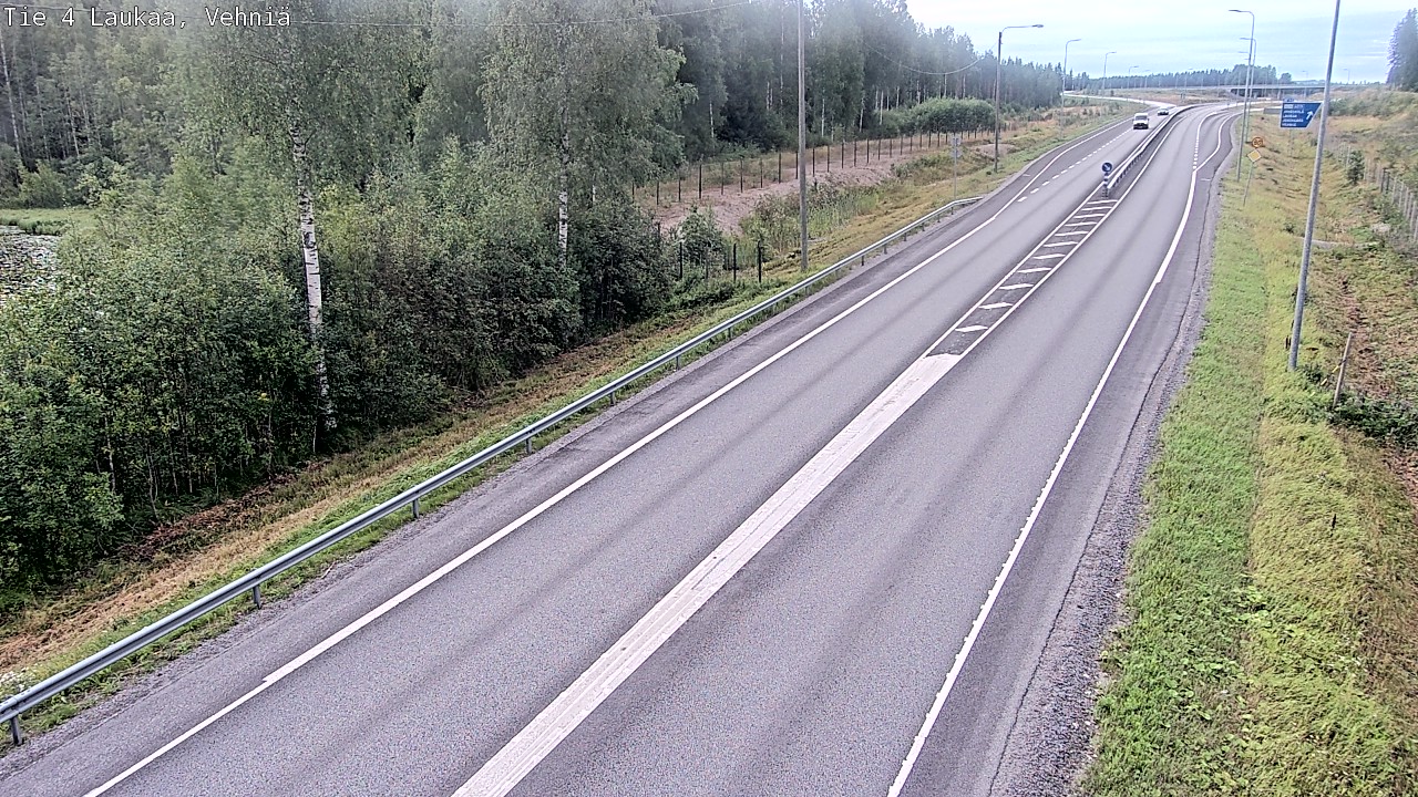 Weather Camera Image Road 4  Laukaa, Vehniä, Laukaa, Keski-Suomi
